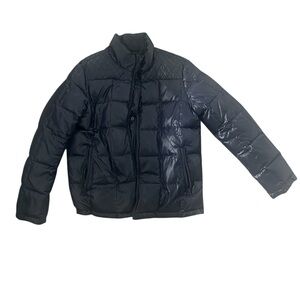 Men's Black Quilted Jacket